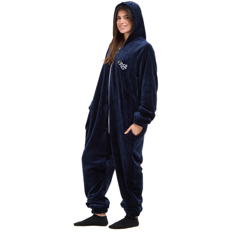 Snuggs Blanket Onesie Dark Blue هلال رمضان